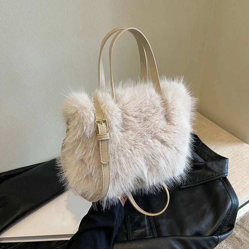 Maricar crossbody kabelka z umělé kožešiny