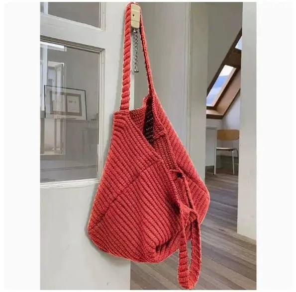 Měkká pletená crossbody kabelka Morgan