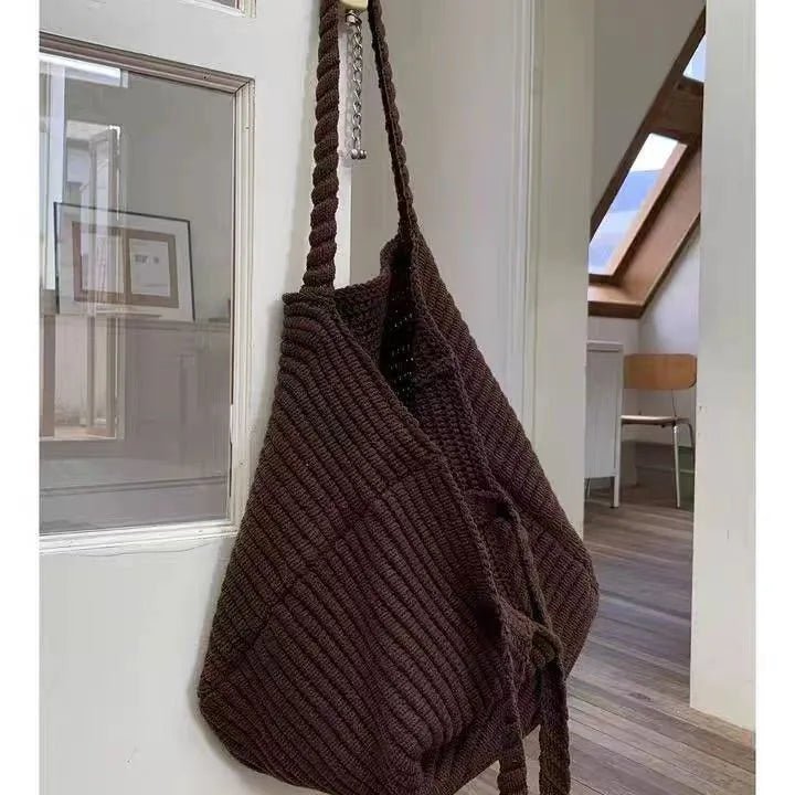 Měkká pletená crossbody kabelka Morgan