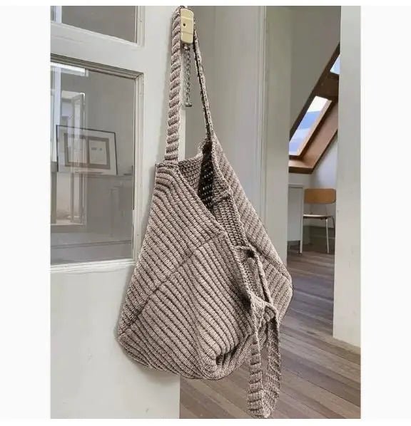 Měkká pletená crossbody kabelka Morgan