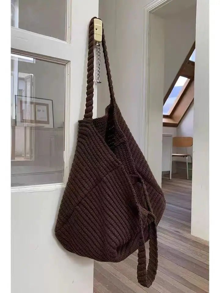 Měkká pletená crossbody kabelka Morgan