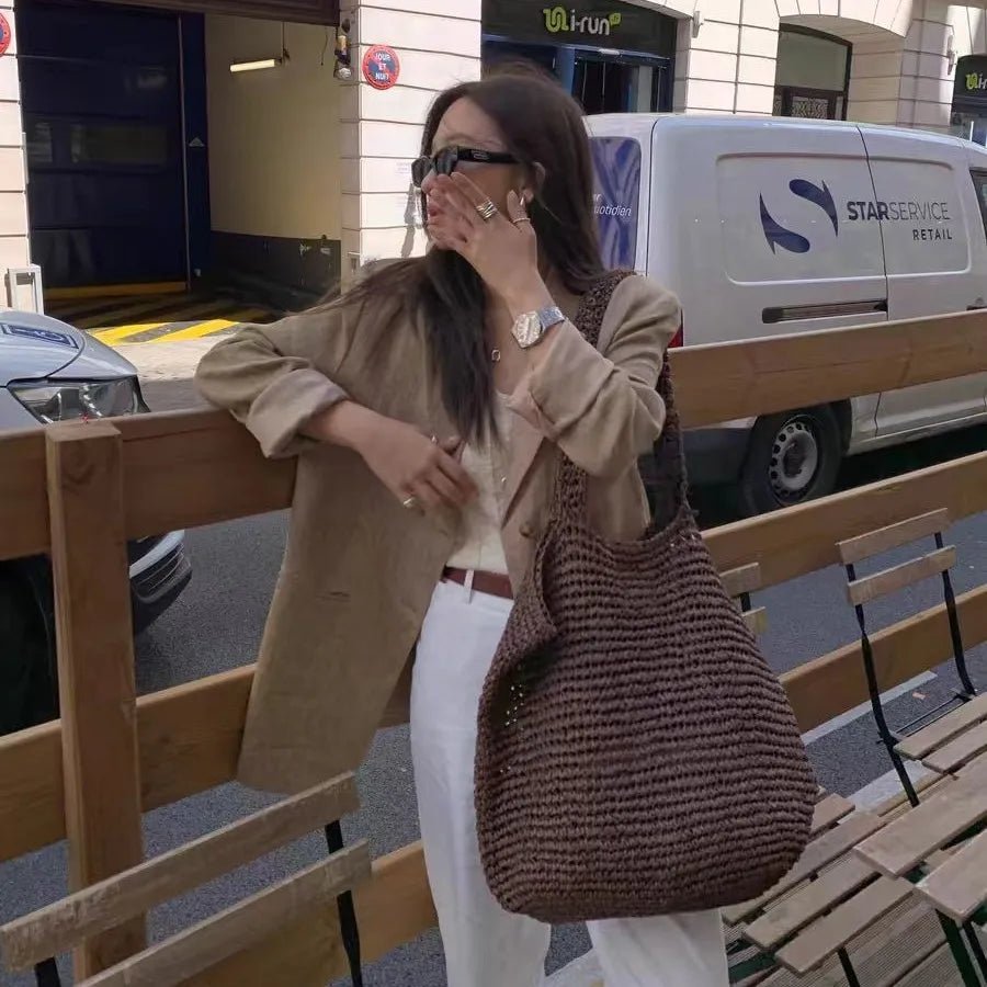 Měkká pletená crossbody kabelka Morgan