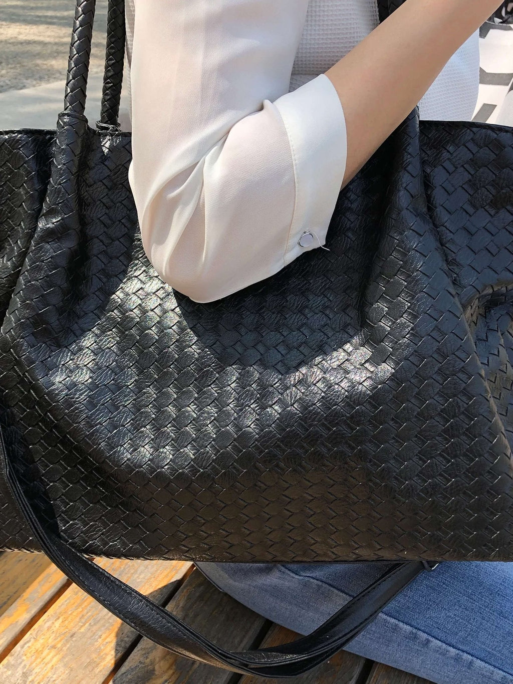Gracie tkaná taška XL