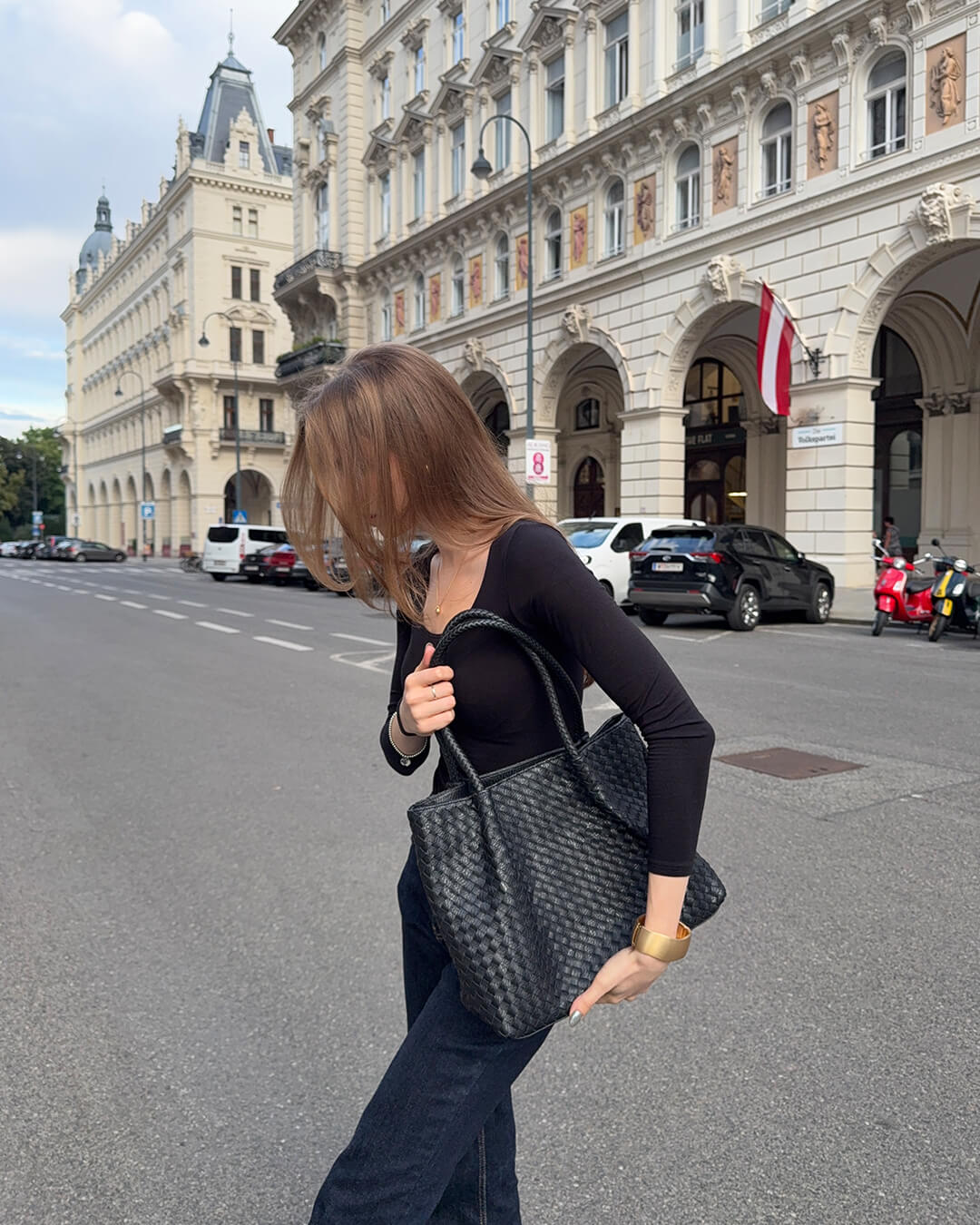 Gracie tkaná taška XL