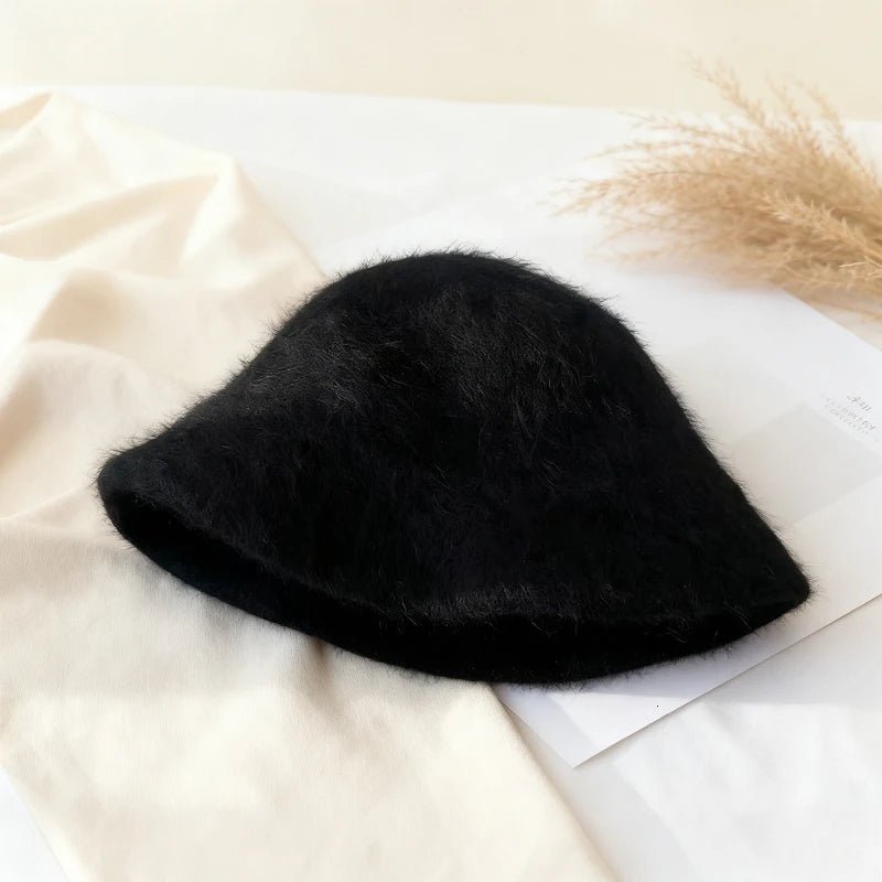 Kyla chlupatý klobouk typu bucket
