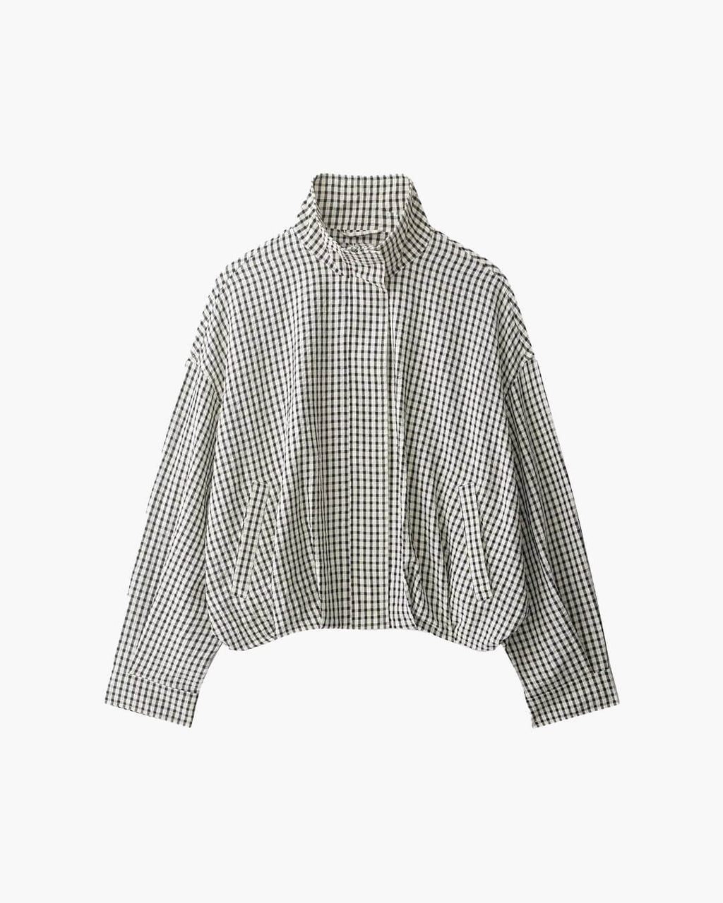 Zoe kostkovaná bomber bunda