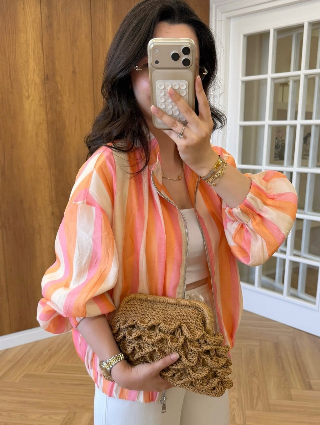 Pastelová bomber bunda Valerie
