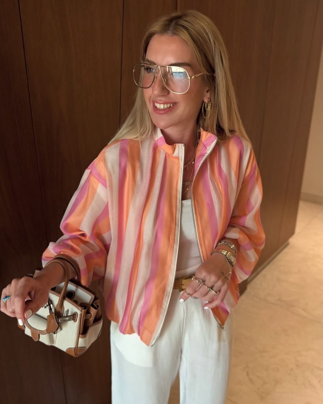 Pastelová bomber bunda Valerie