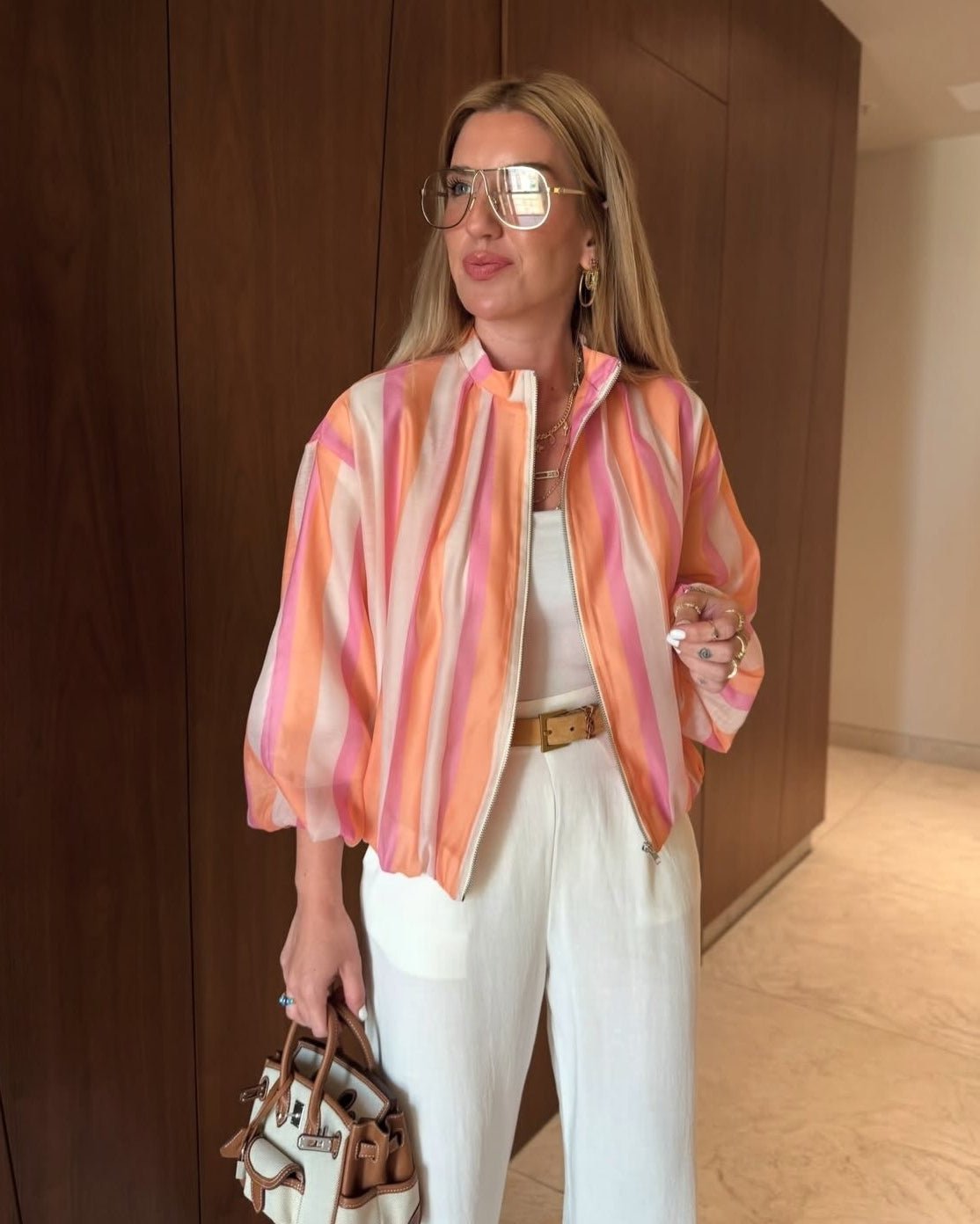 Pastelová bomber bunda Valerie
