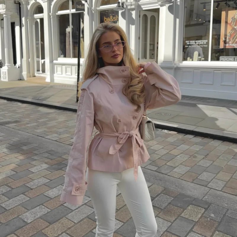 Amy trenčkot s páskem