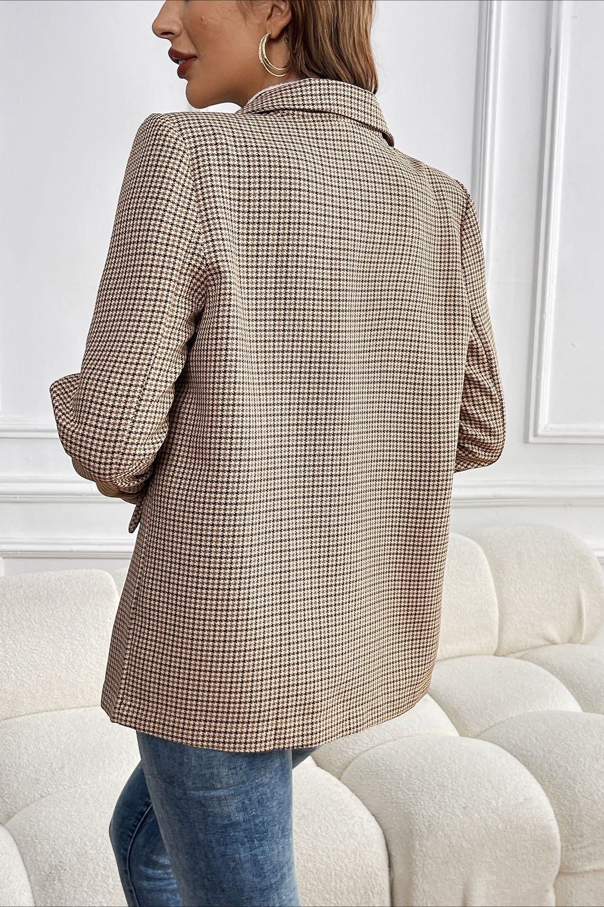 Vintage blazer Beatrice s kohoutí stopou