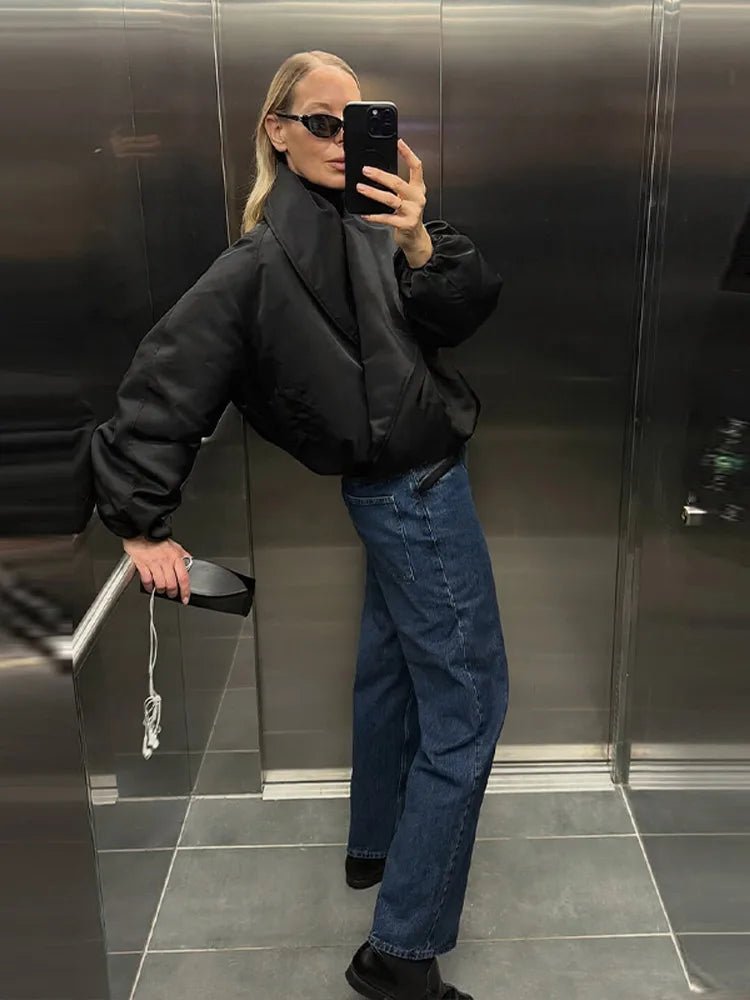 Oversized bomber bunda Carmen
