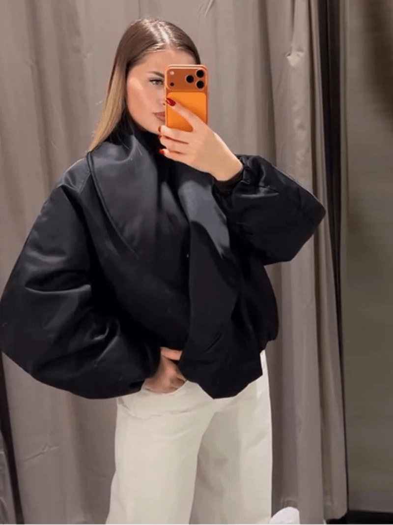 Oversized bomber bunda Carmen