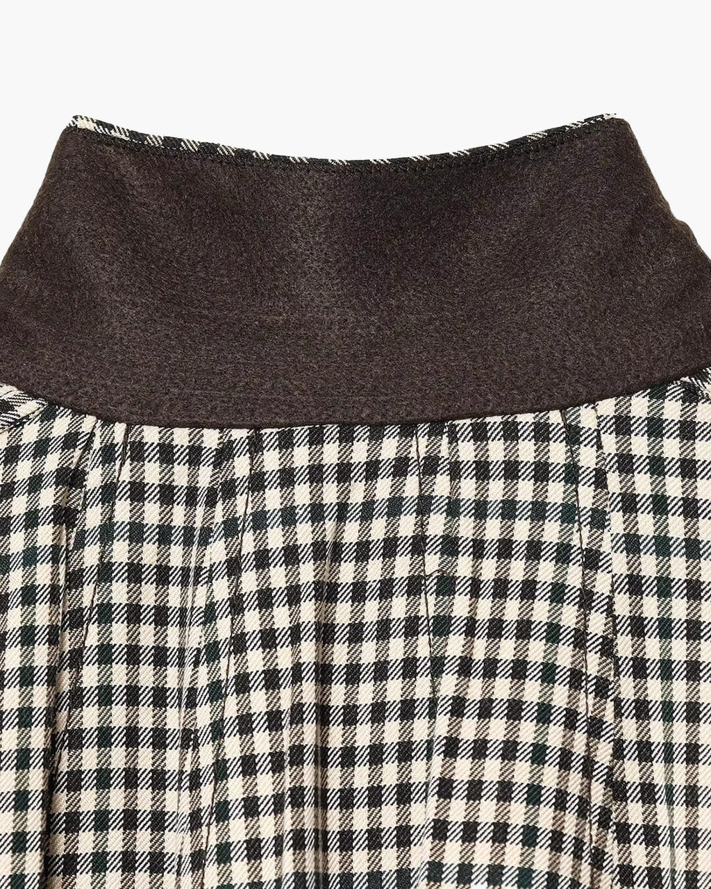 Emma bomber bunda s vysokým límcem a kostkou