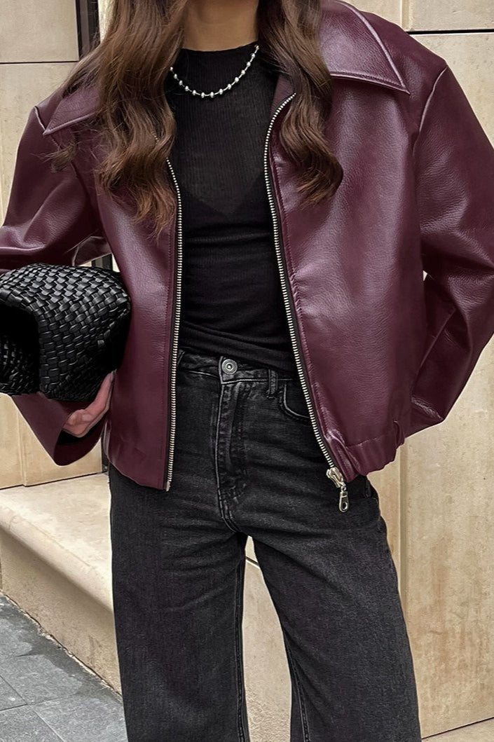 Ilona Bunda z Matné Umělé Kůže Moto