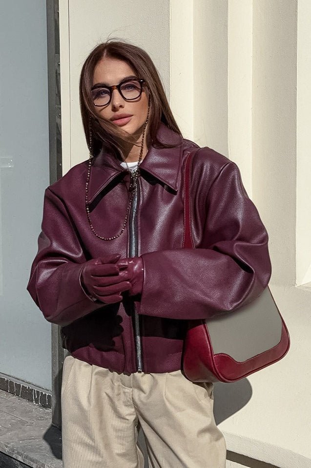 Ilona Bunda z Matné Umělé Kůže Moto