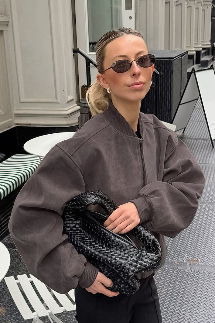 Ilse semišový bomber