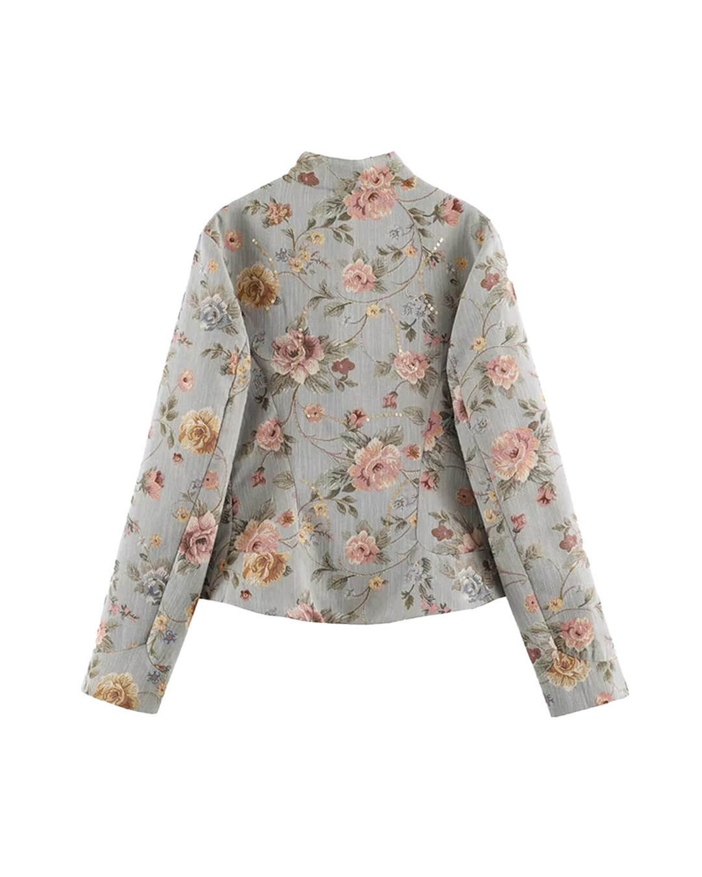 Laura vintage žakárová krátká bunda