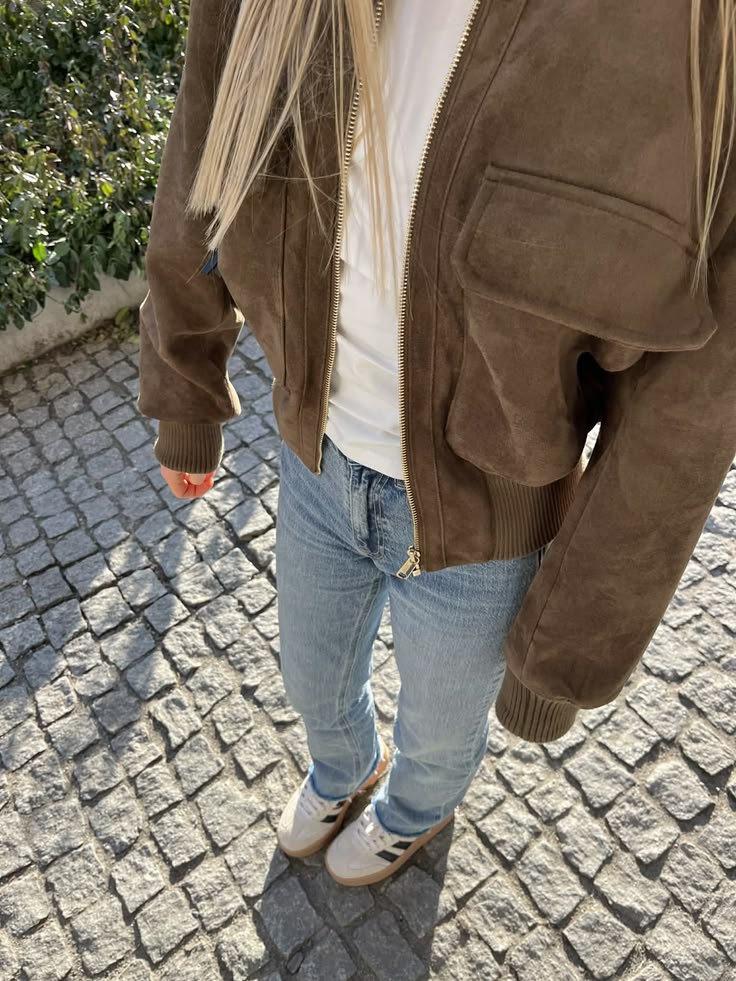Natalie bomber bunda z umělého semiše - čeká na schválení