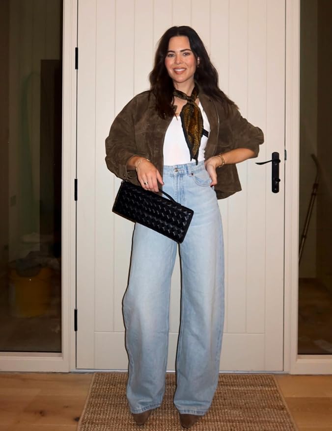 Nina Vintage khaki semišová bunda