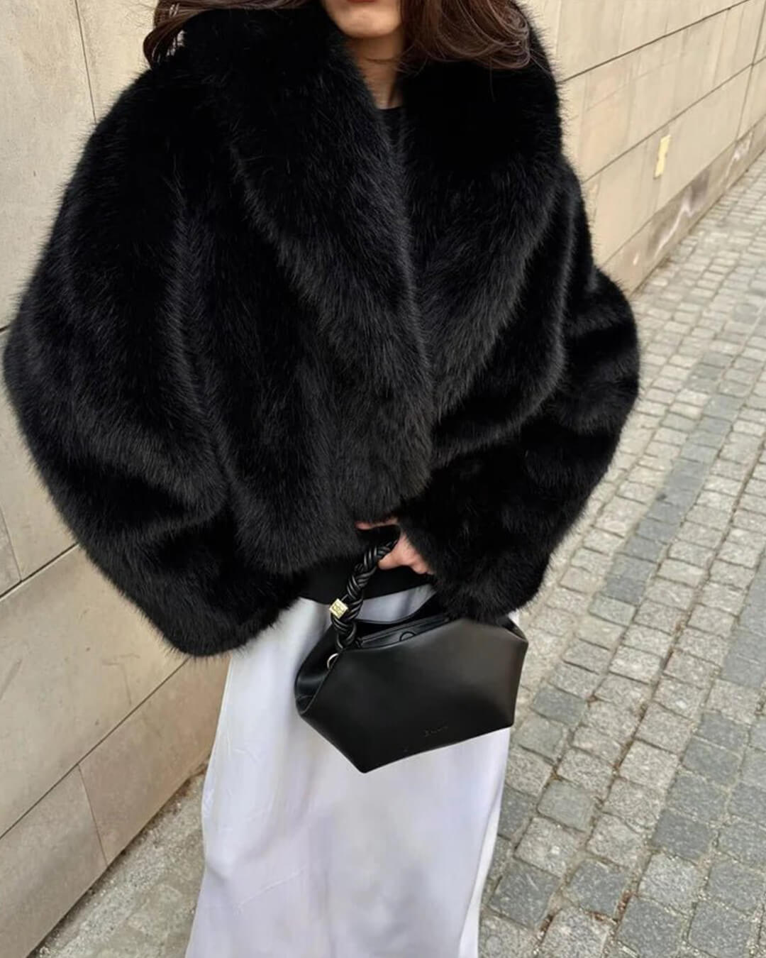 Adelheid kabát z umělé kožešiny