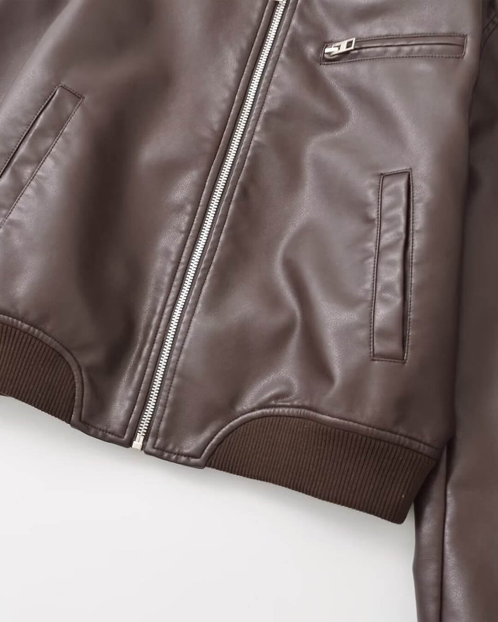 Arabella bomber bunda z umělé kůže