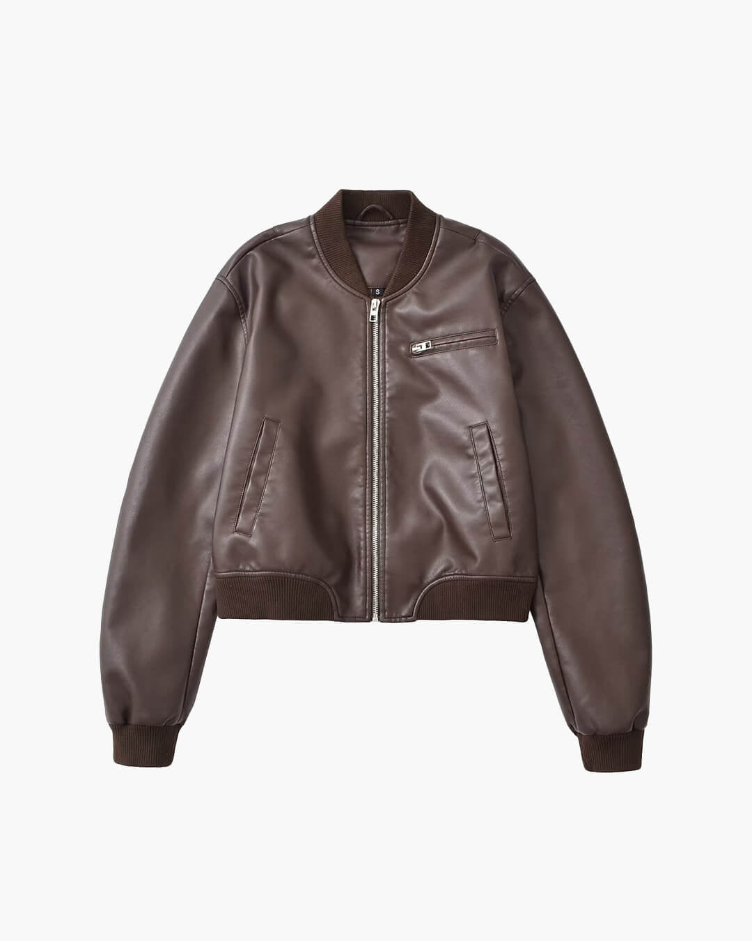 Arabella bomber bunda z umělé kůže