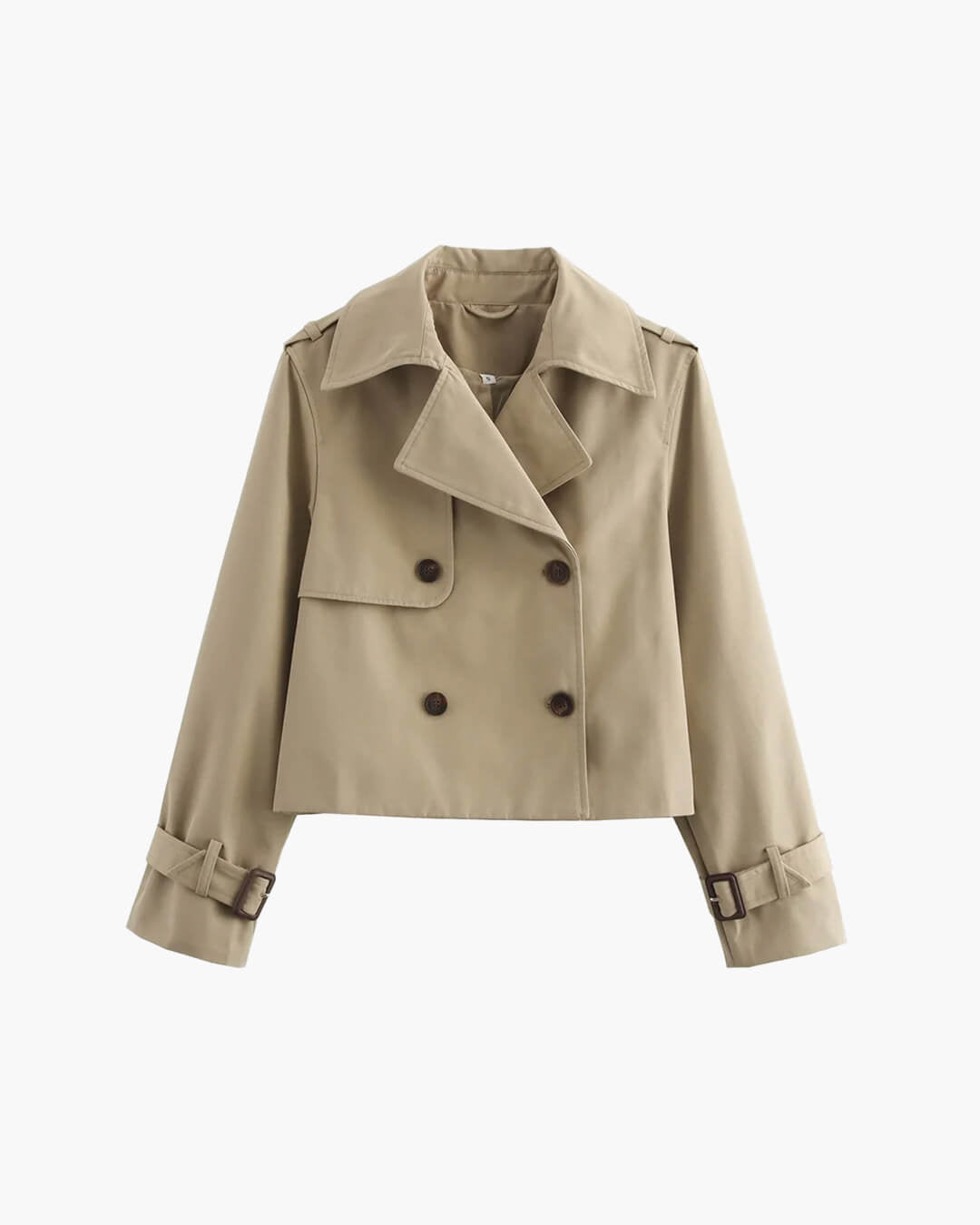 Bellatrix cropped trenčkot