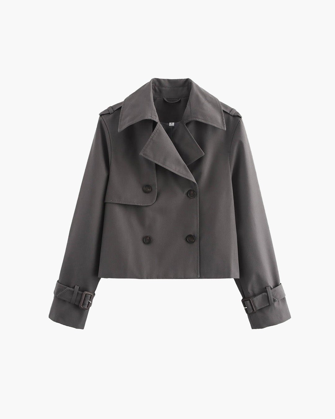 Bellatrix cropped trenčkot