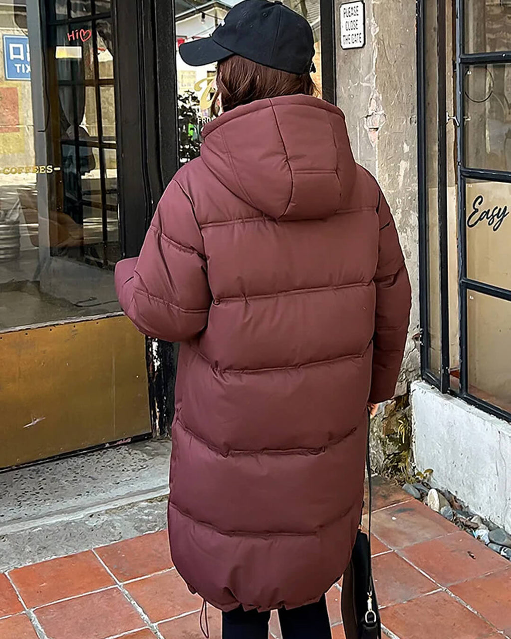 Carlyn parka bunda s kapucí