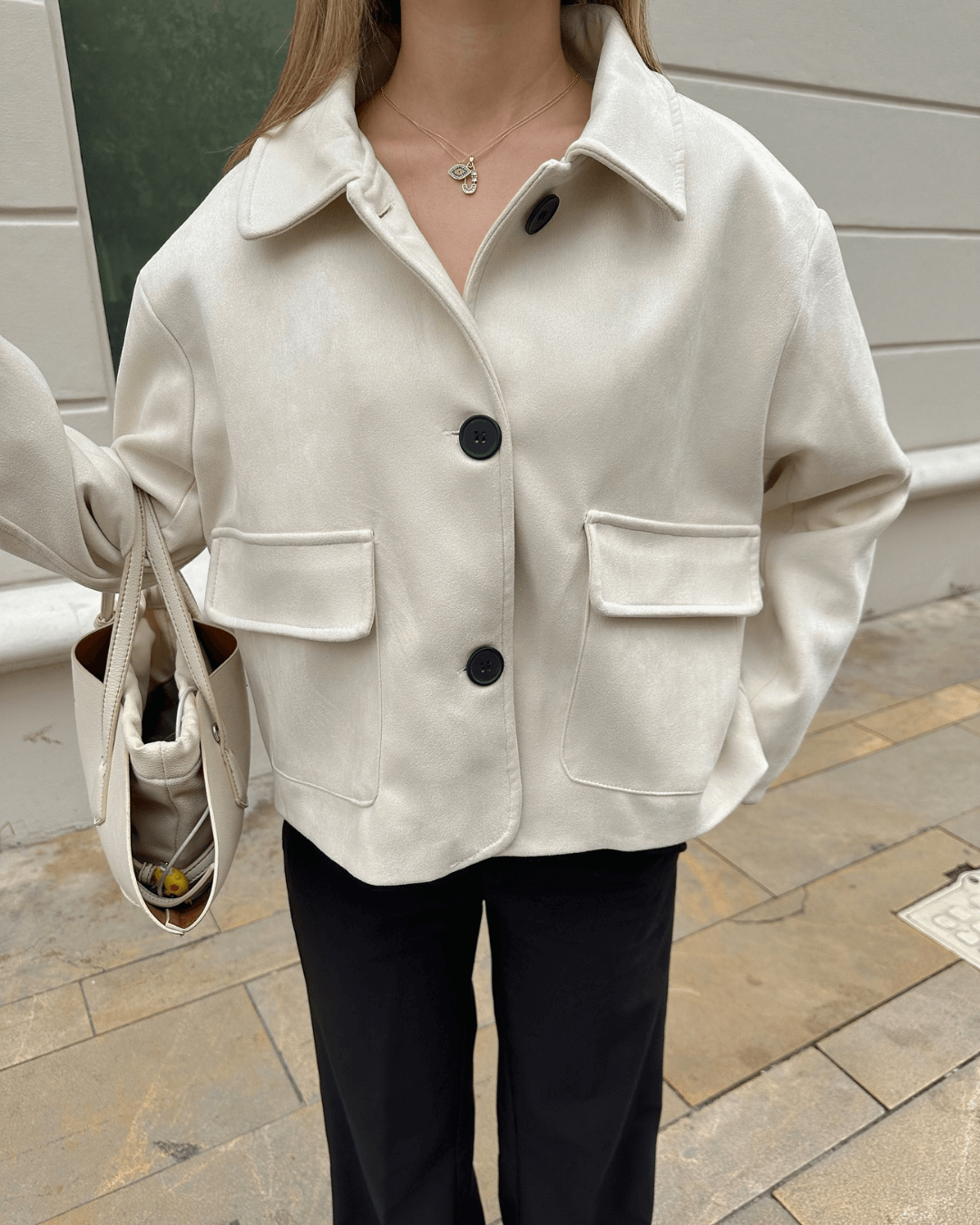 Elara semišová bunda