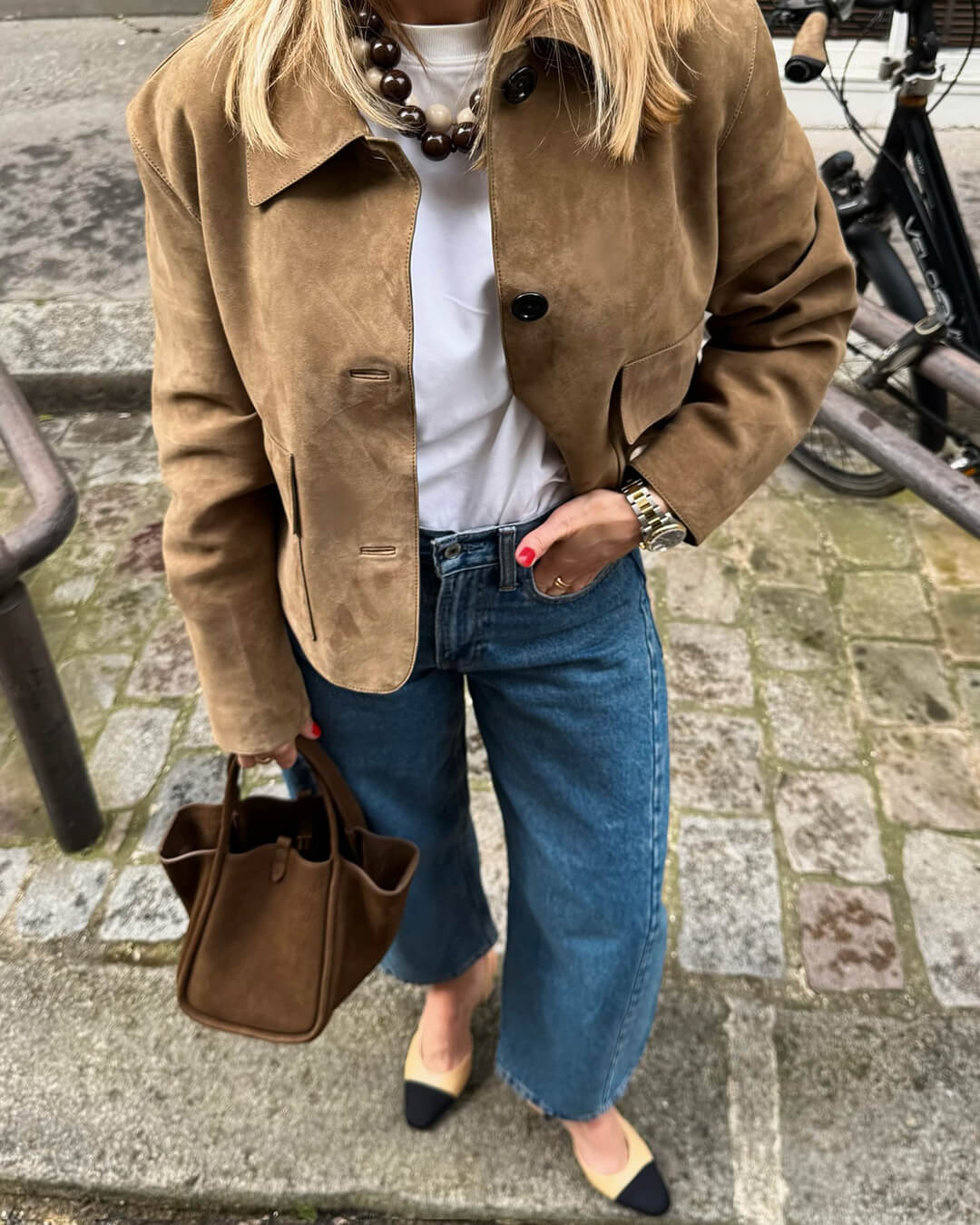Elara semišová bunda