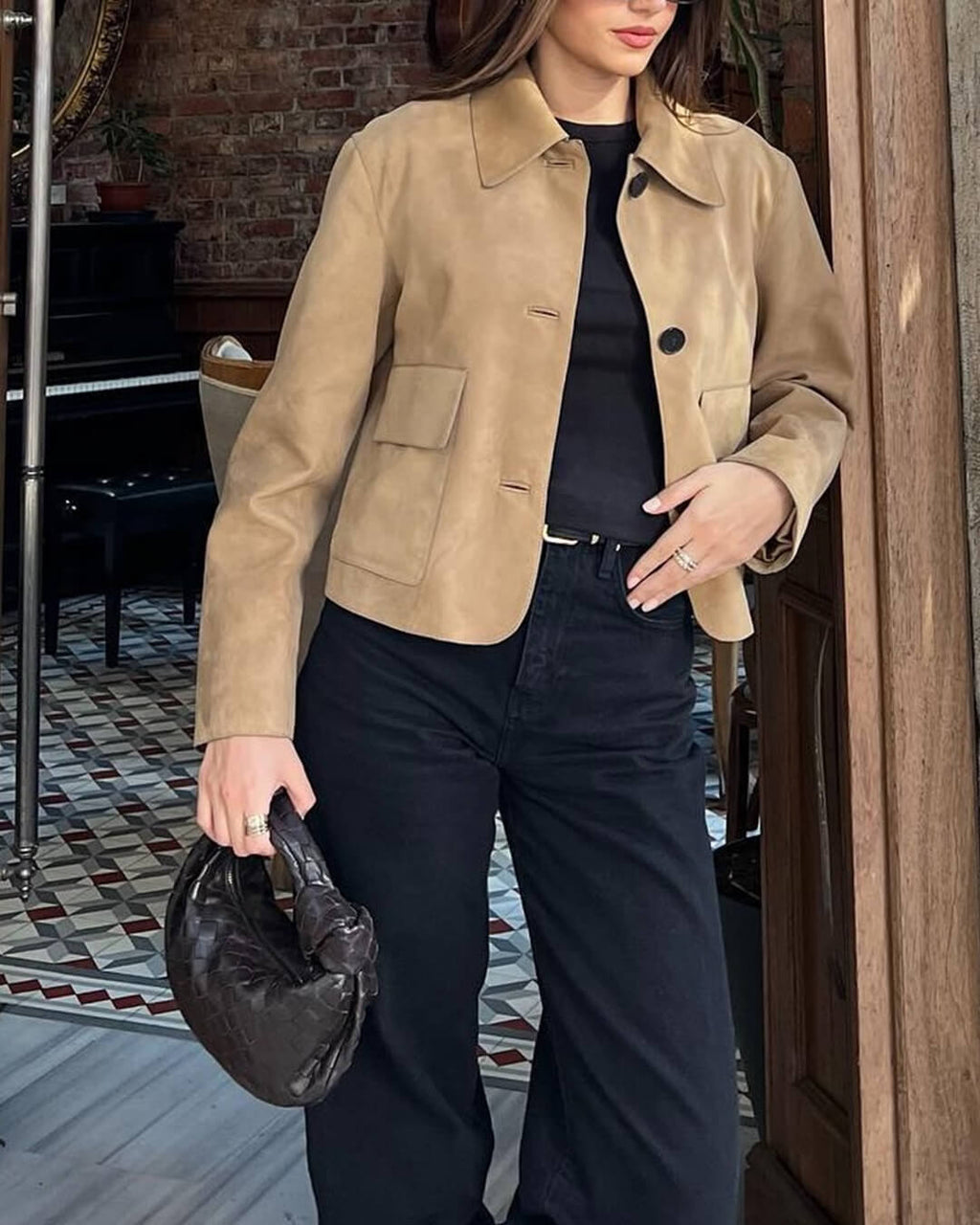 Elara semišová bunda