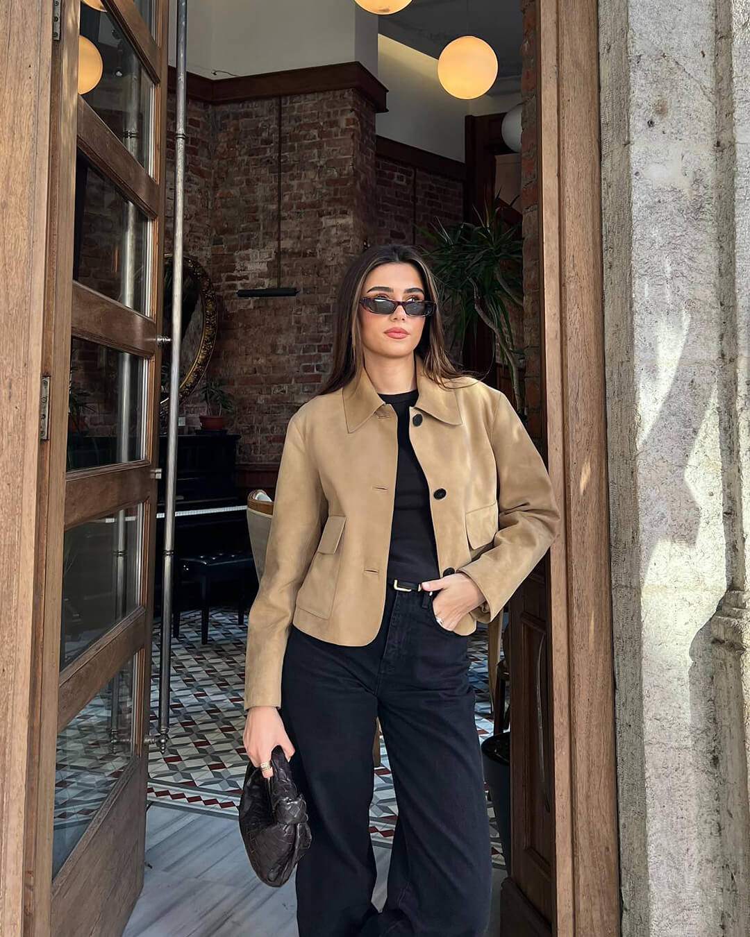 Elara semišová bunda