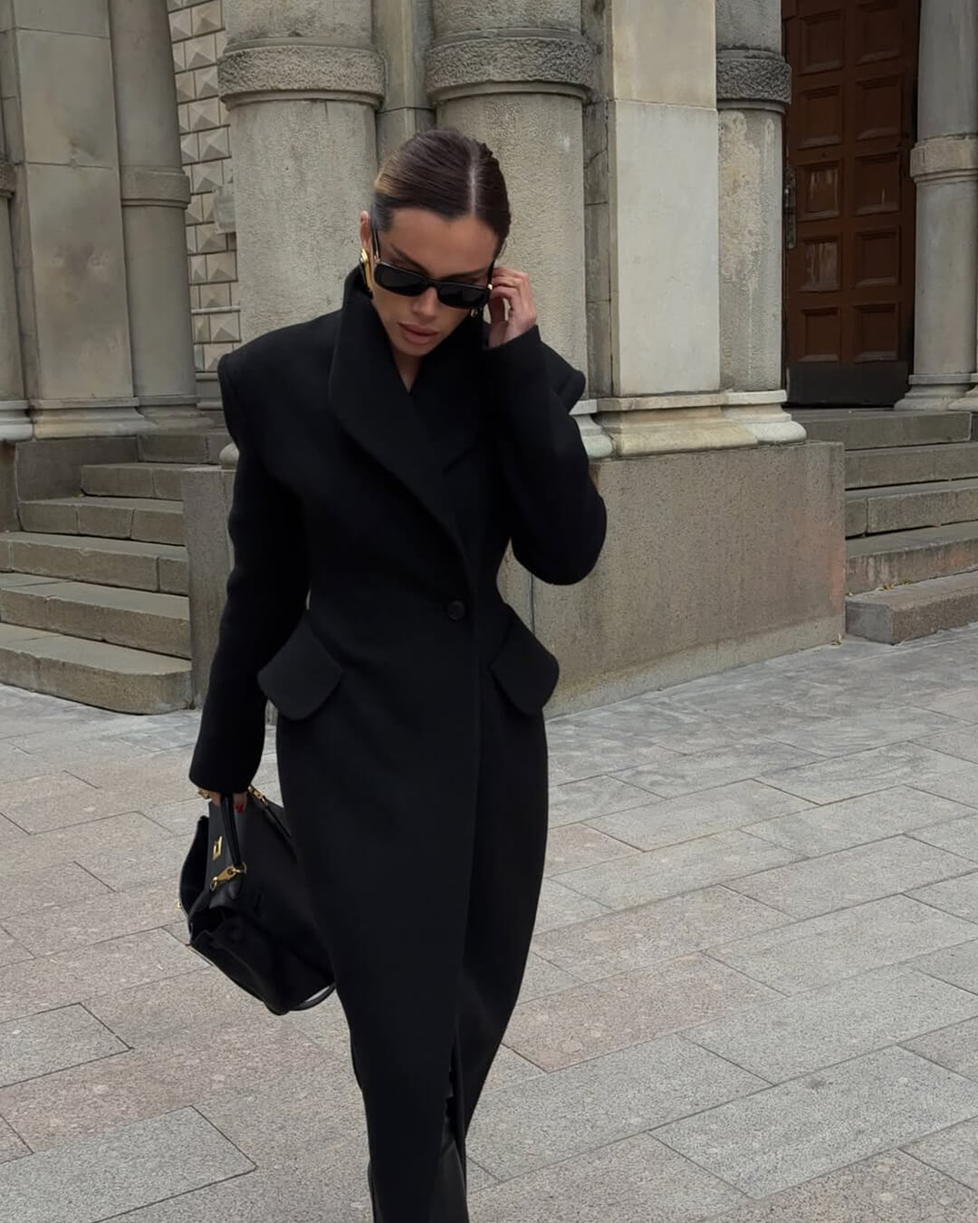 Genevieve dámský maxi kabát na míru