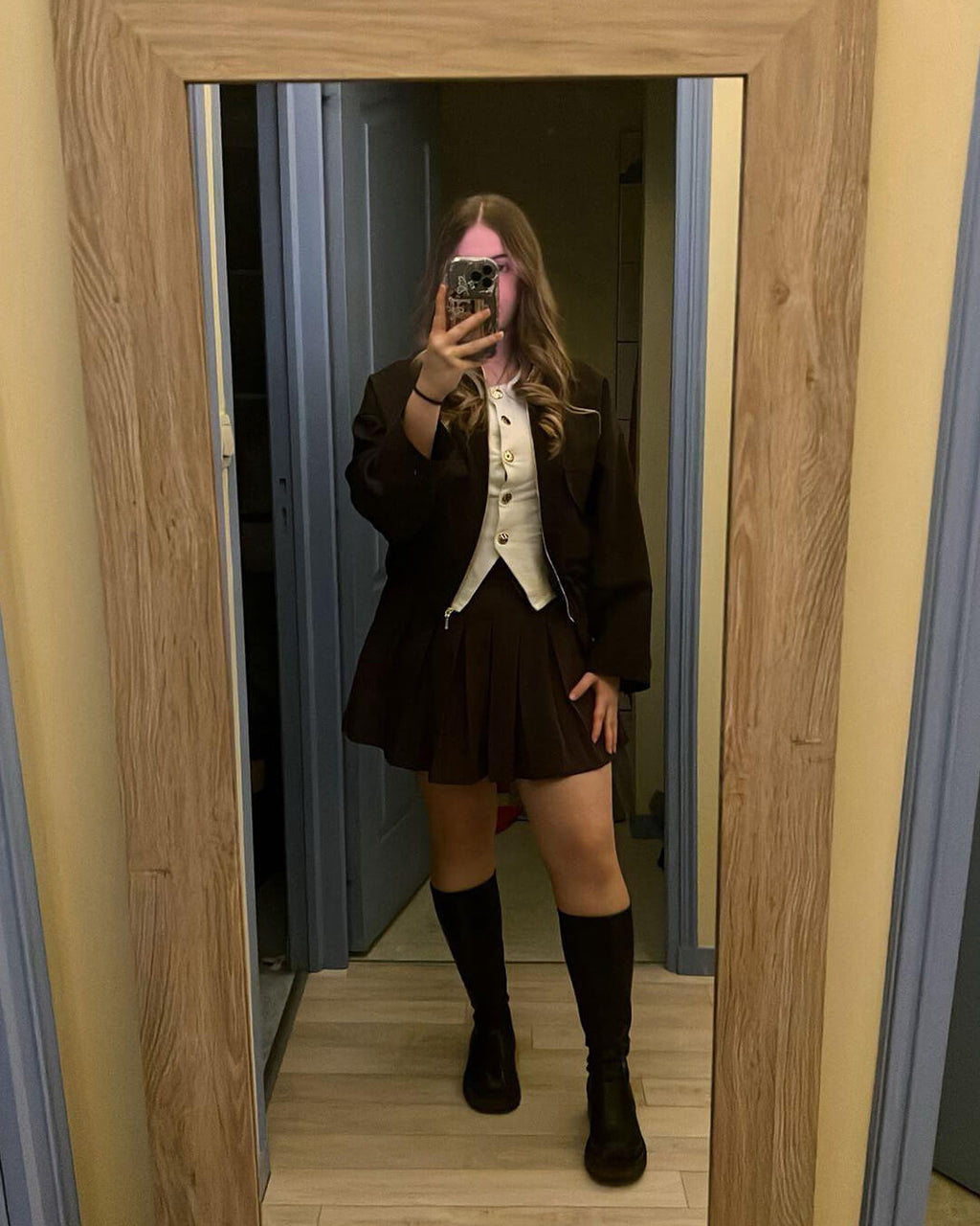 Ginny bomber bunda s klopovými kapsami