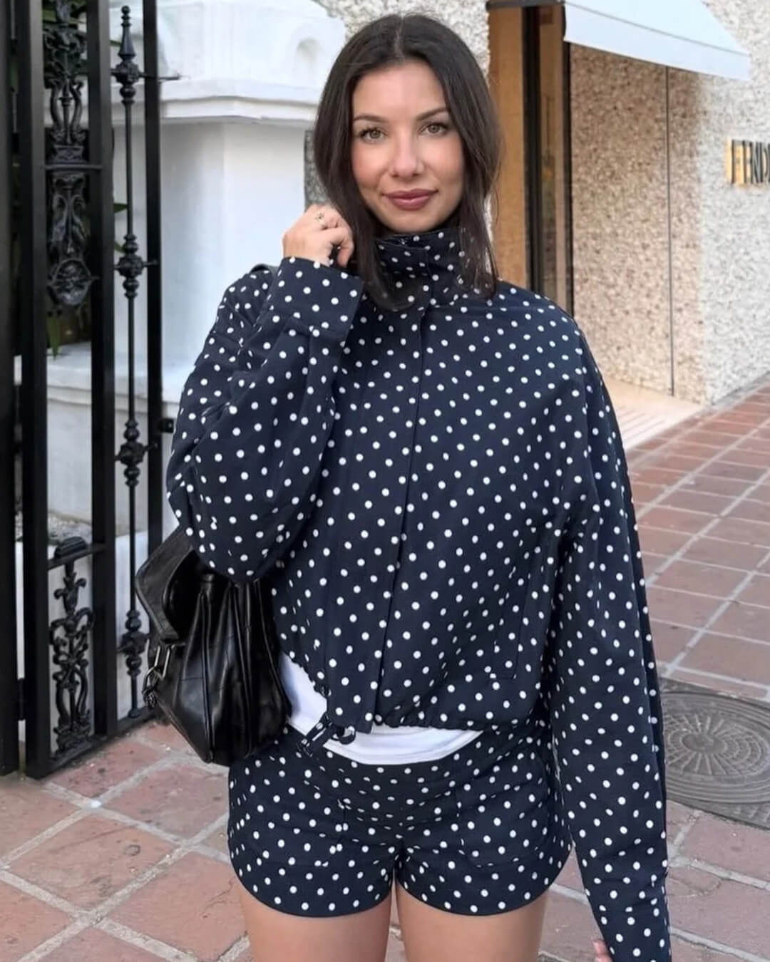 Hermine bunda s puntíky