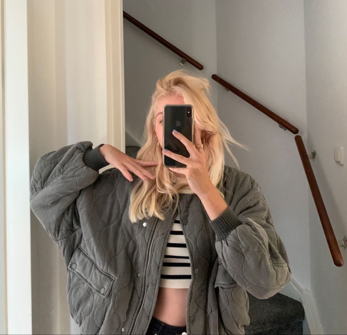 Janella vatovaná bomber bunda