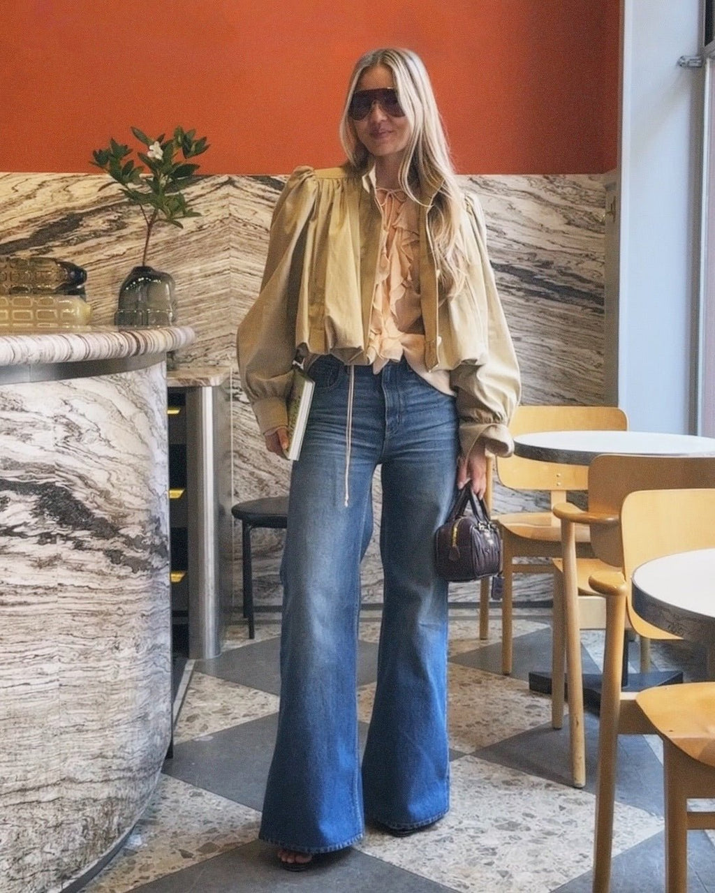 Karina krátká plisovaná bunda