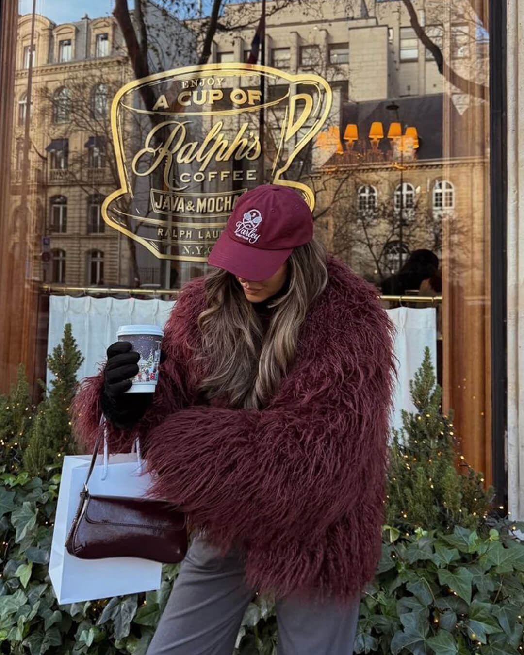 Liza Fuzzy kabát z umělé kožešiny