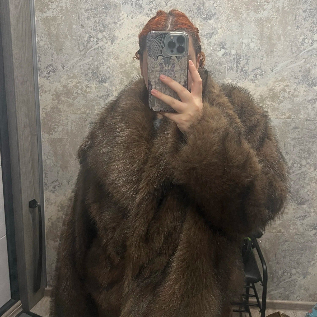 Mandy bunda z umělé kožešiny