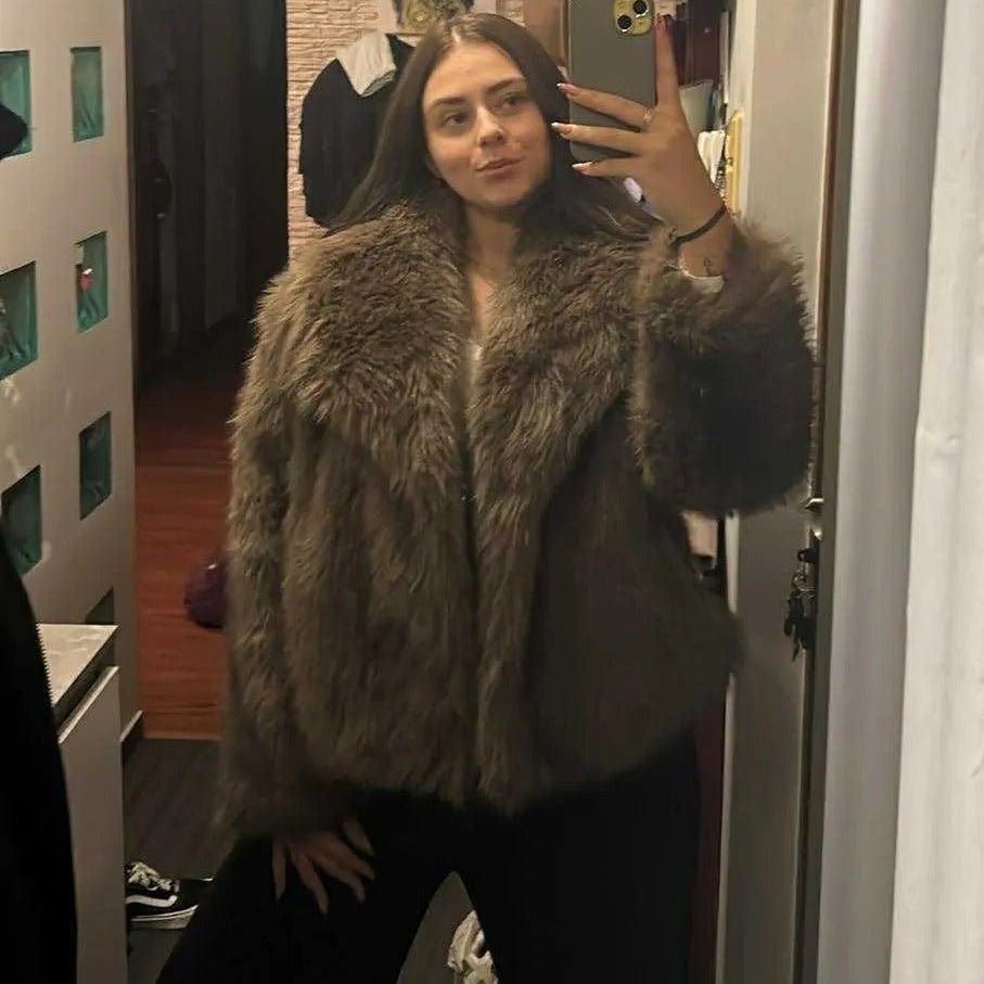 Mandy bunda z umělé kožešiny