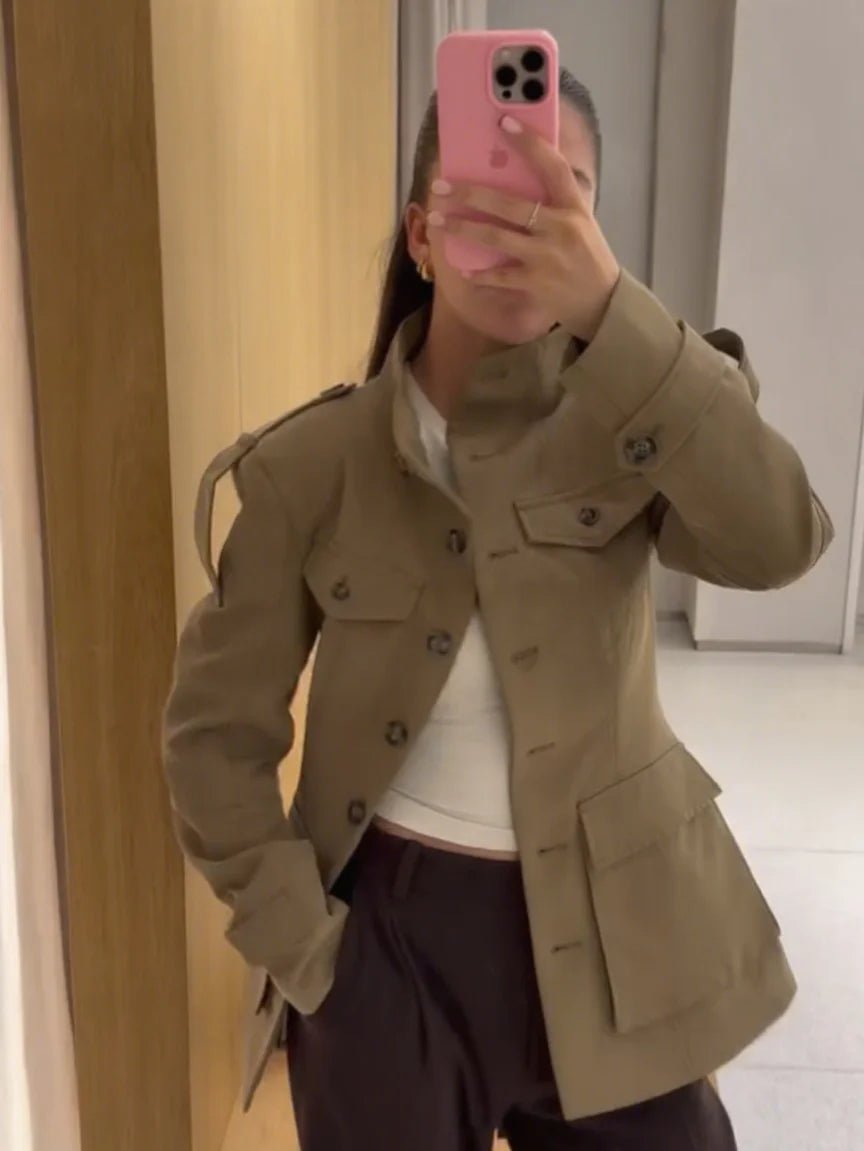 Melinda trenčkot slim fit