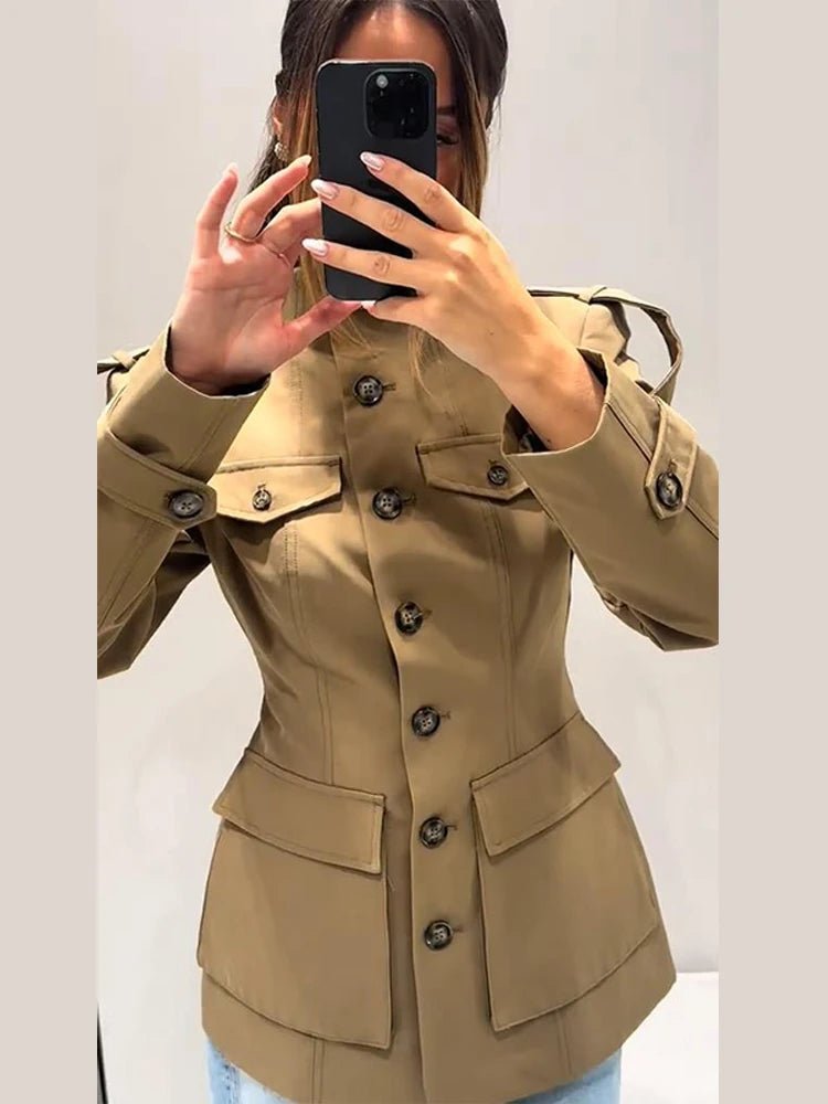 Melinda trenčkot slim fit