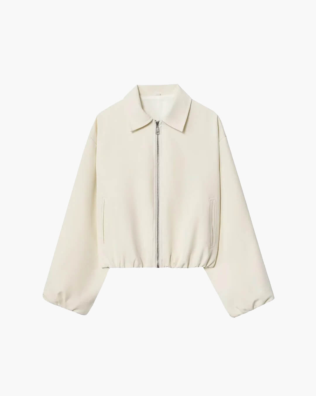 Midori bomber bunda s nabíranými rukávy
