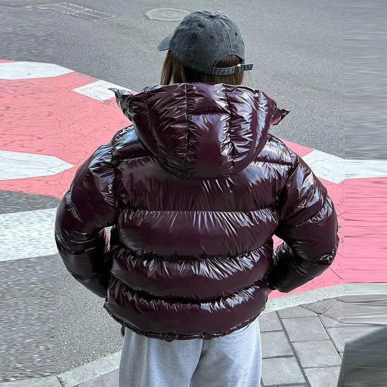 Nica prošívaná bunda s kapucí