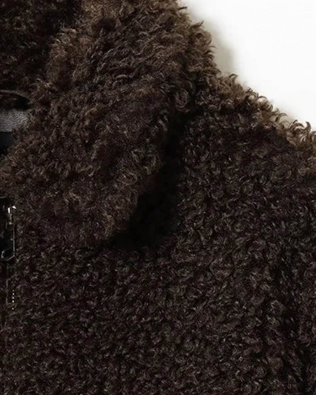 Porsha bunda z umělé kožešiny Teddy