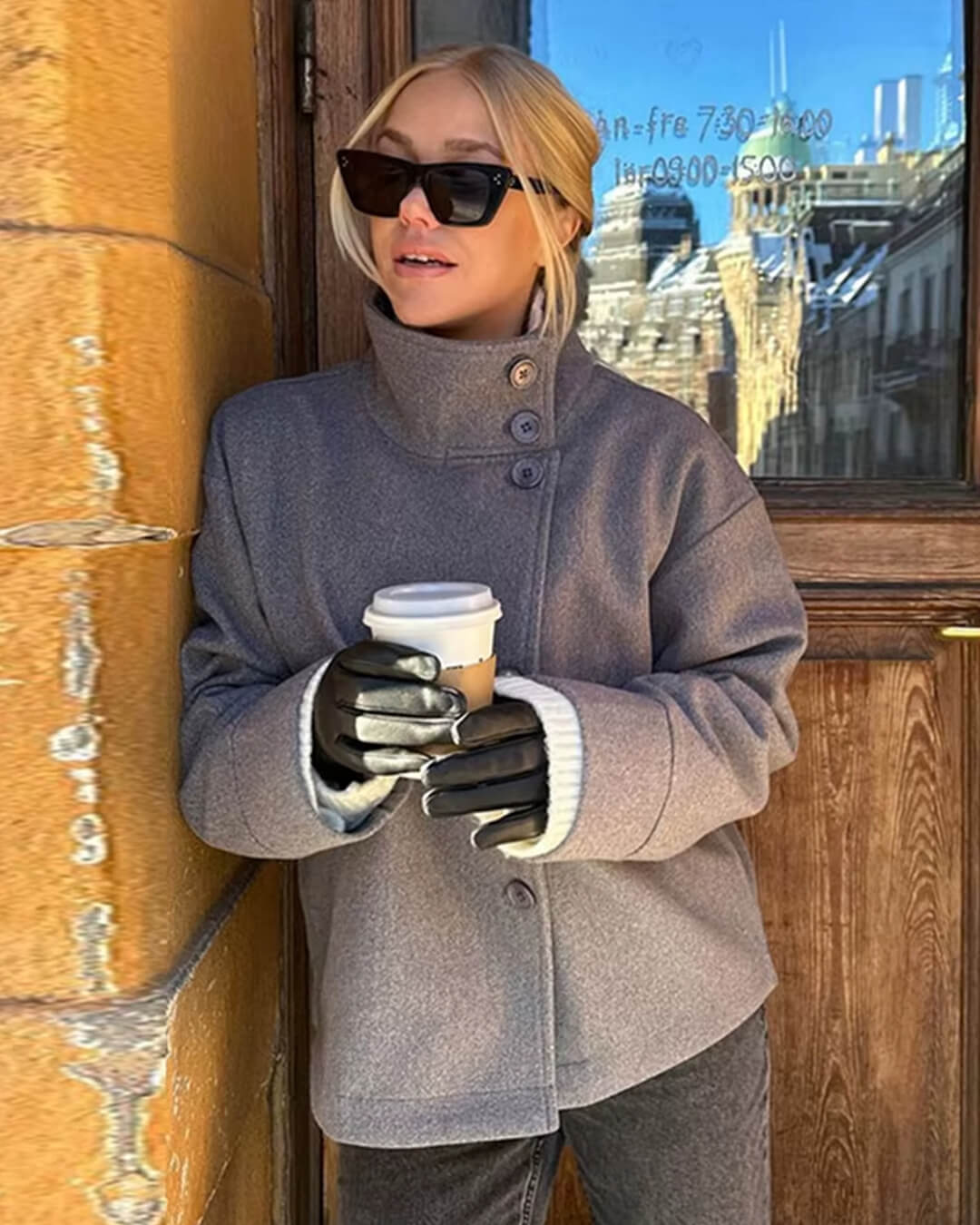 Rosalia elegantní bunda se stojáčkem