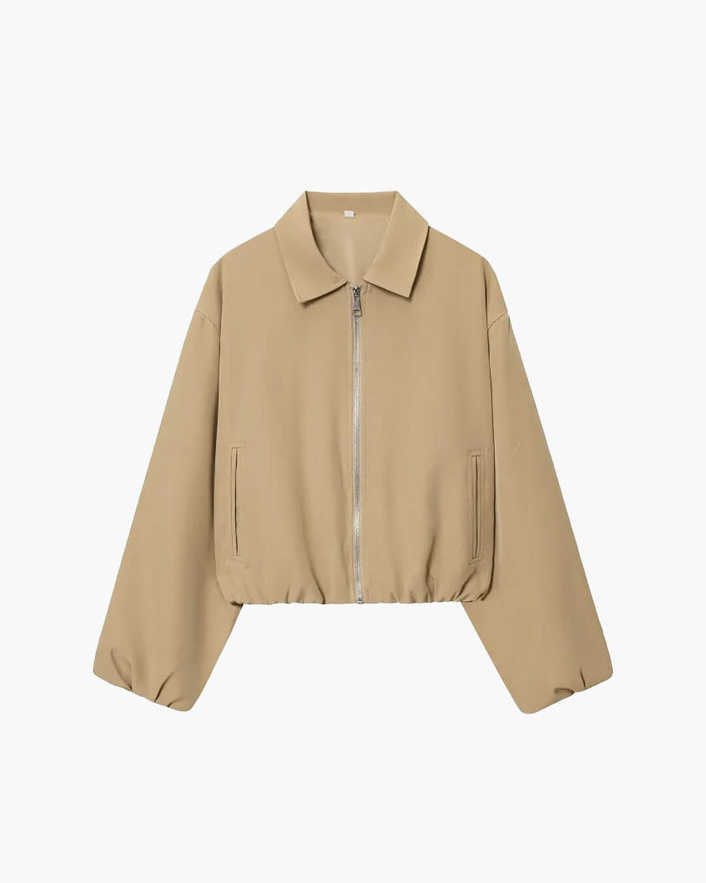 Seraphina bomber bunda s nabíranými rukávy