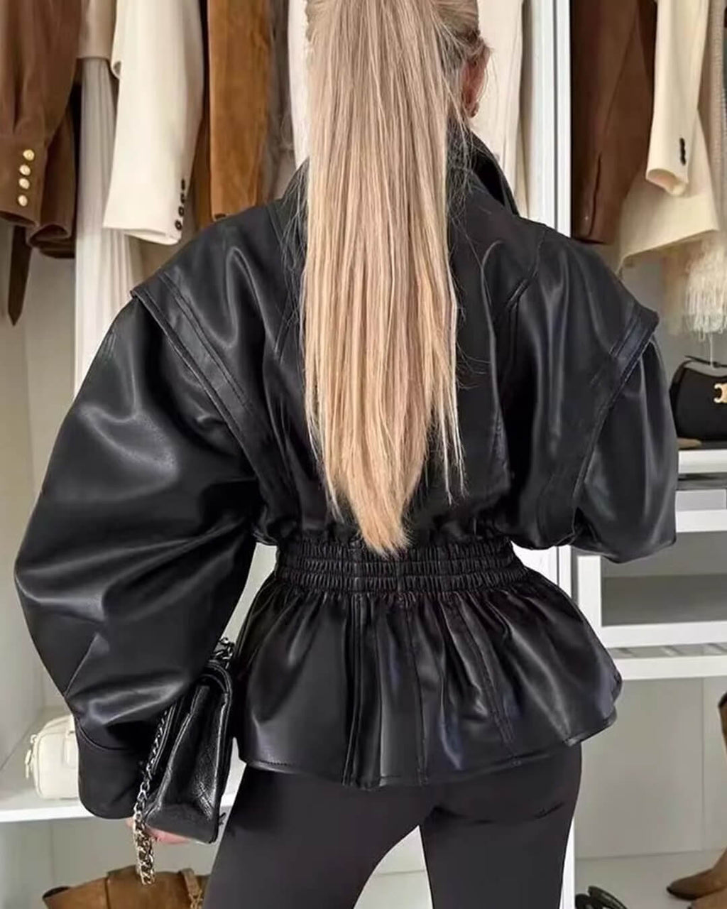 Kožená bunda Stephanie